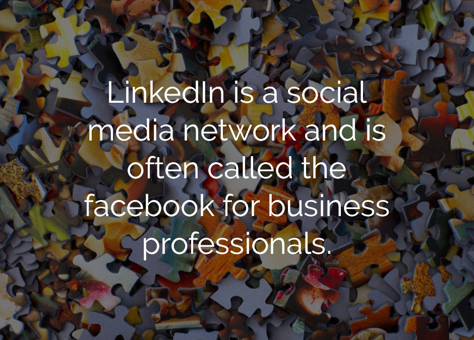 LinkedIn is a social media network and is often called the Facebook for business professionals